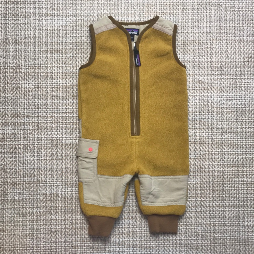 Patagonia Fleece Snow Bib (size 3-6m)